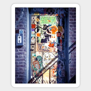 Graffiti Street Stickers NYC Magnet